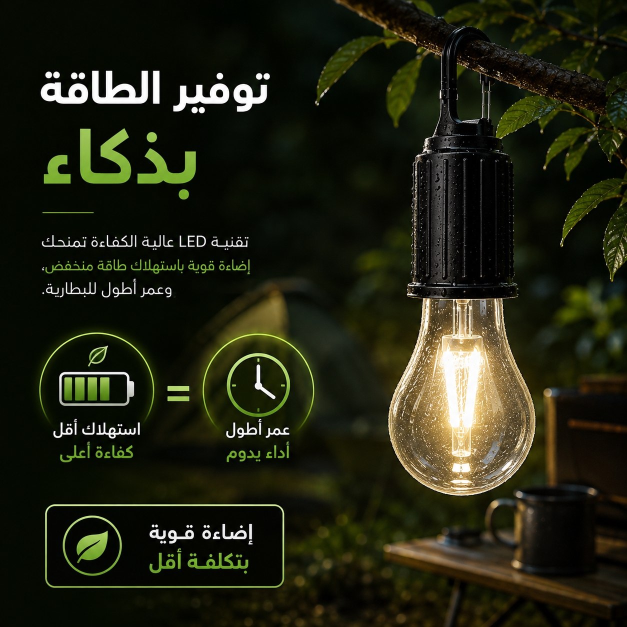 مصباح التخييم
